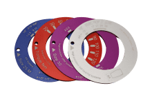 Indicator rings for TORCO-BLOCK tool assembly by REGO-FIX